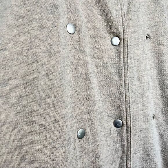 Free People Linen Blend‎ Double Breasted Slouchy Jacket in Beige Size Small - Picture 10 of 11